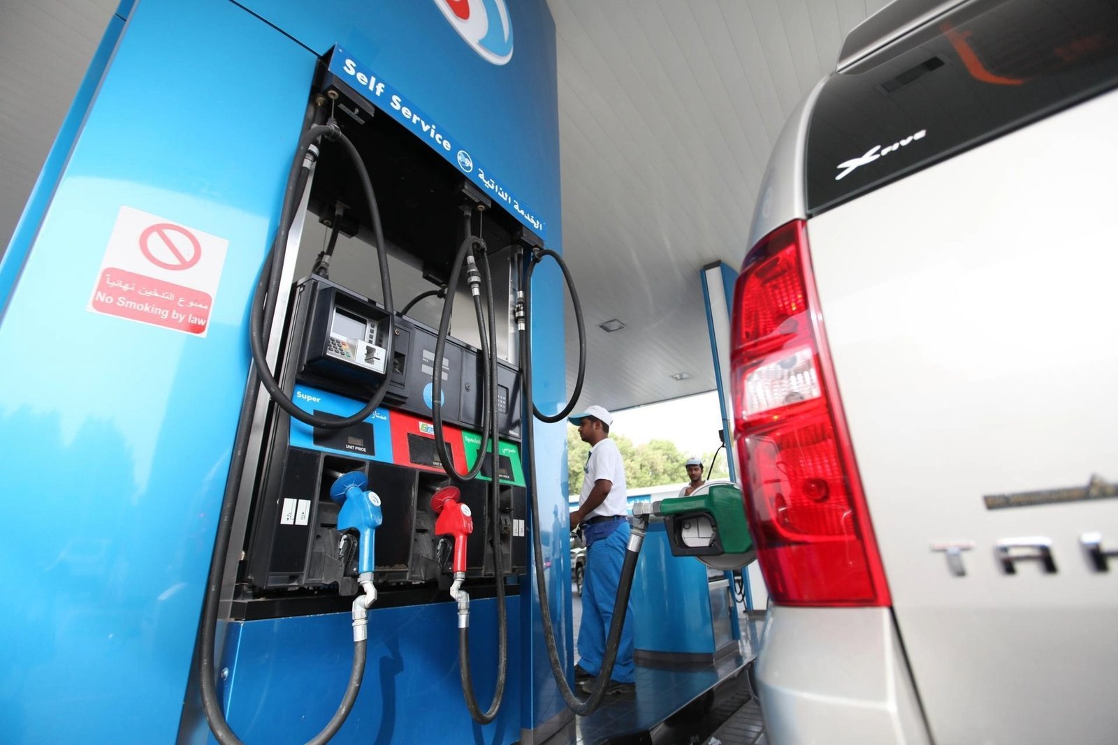 UAE petrol station fuel pump as October 2026 fuel prices rise