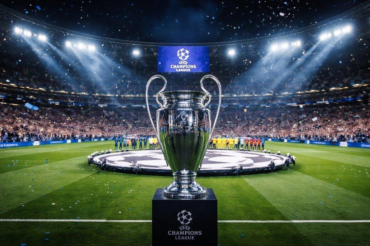 UEFA Champions League match atmosphere during the 2026/27 league phase