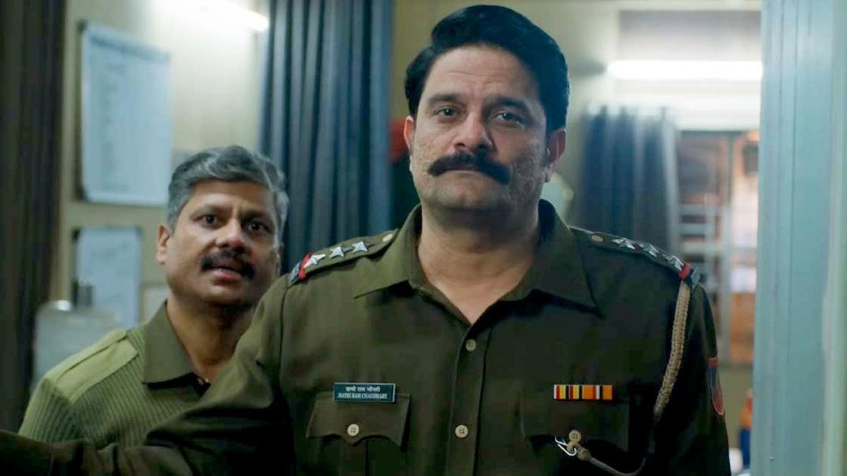 Jaideep Ahlawat as SP Crime Branch Rajveer Singh Tomar in Drishyam: The Conclusion