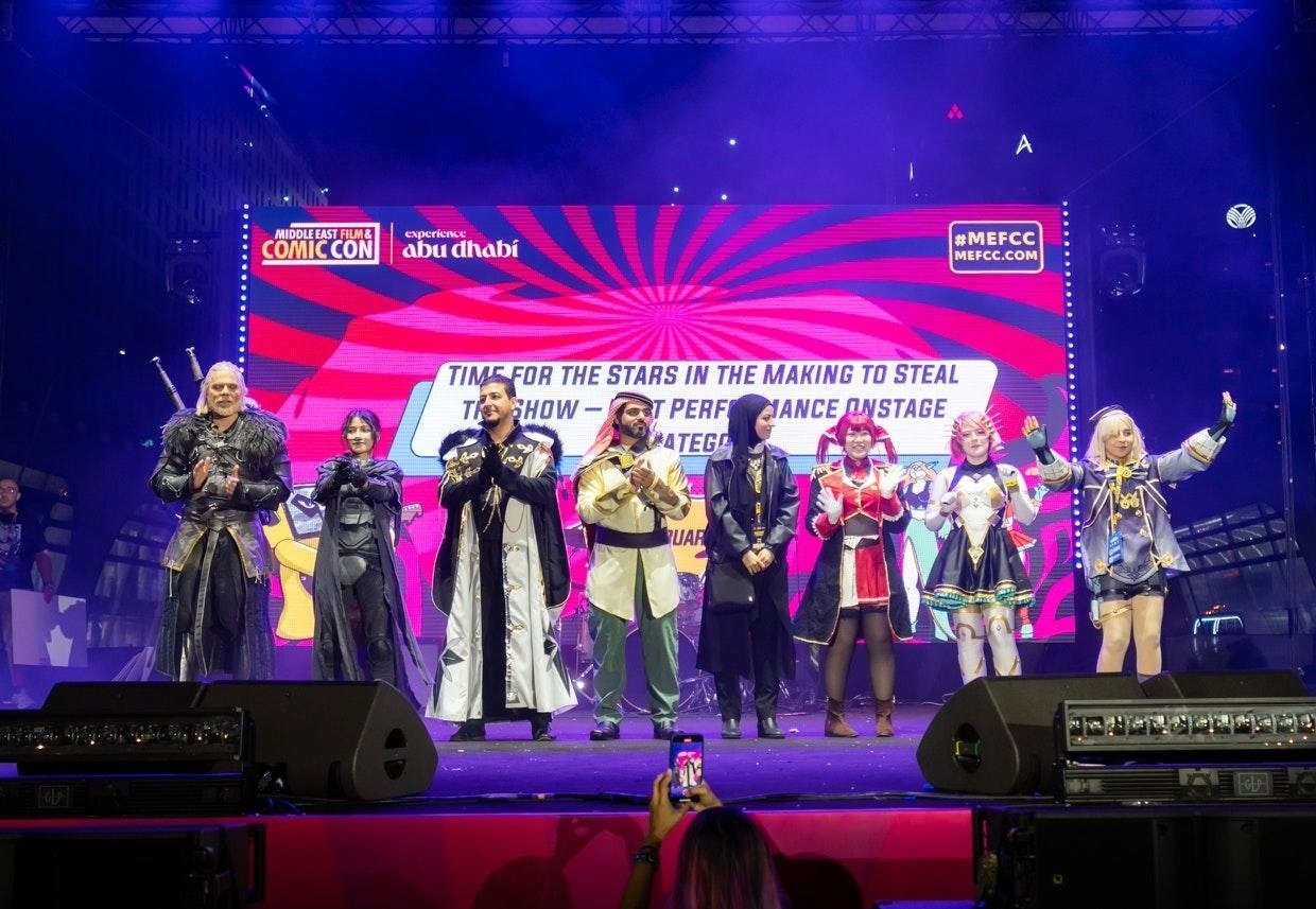 MEFCC 2026 at ADNEC Centre Abu Dhabi during the September pop-culture festival