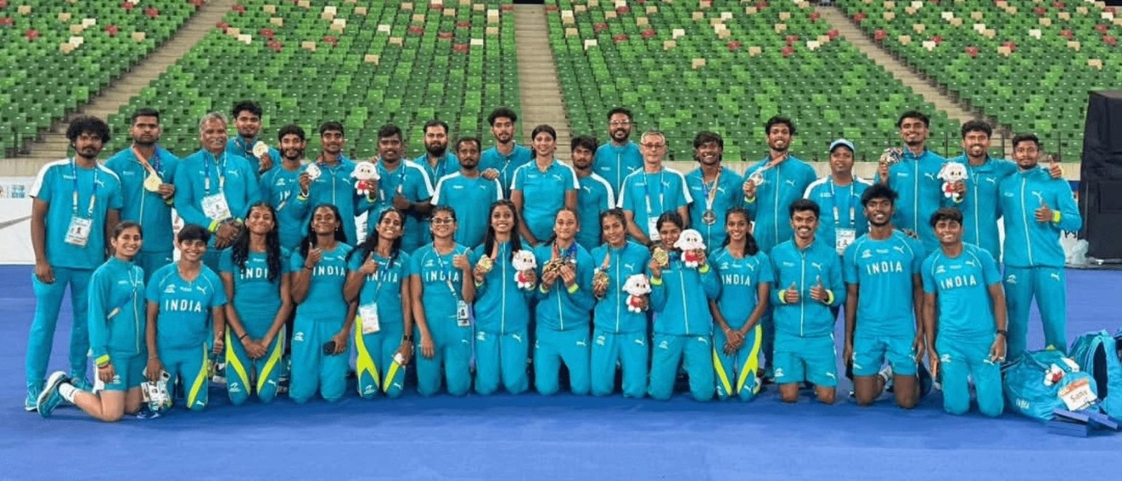Indian athletics contingent training in Japan ahead of the 2026 Asian Games
