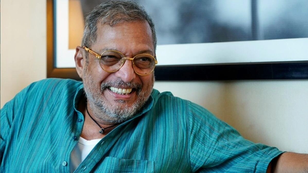 Nana Patekar attends a public film event in an archival photograph